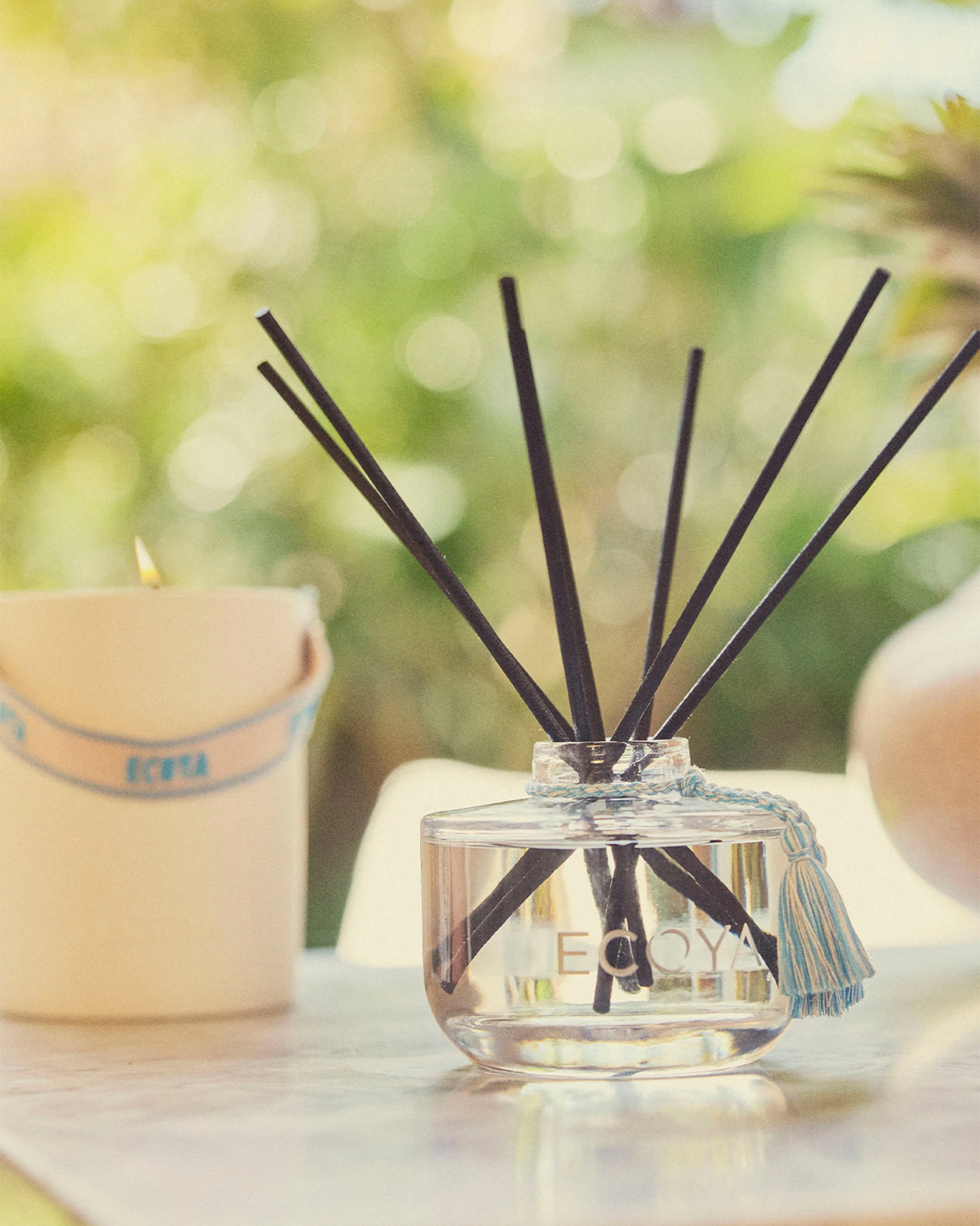 High Summer: Coconut & Tuberose Reed Diffuser - Image 4